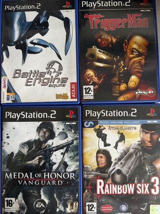 Lote 6 Juegos PlayStation 2 PS2

