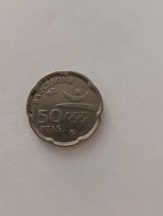 50 Ptas Barcelona 1992 Olimpiadas