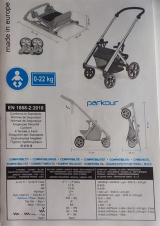 Carrito Bebé Bébécar Prow