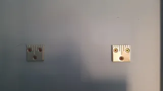 Estantería o vitrina baño con baldas de cristal