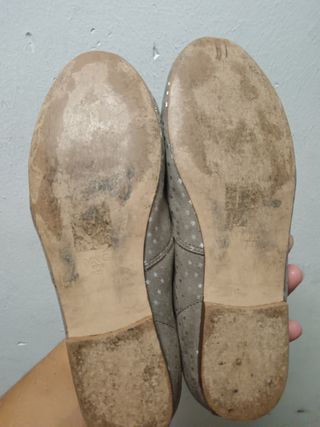 Zapatos niña beige estrellas talla 35