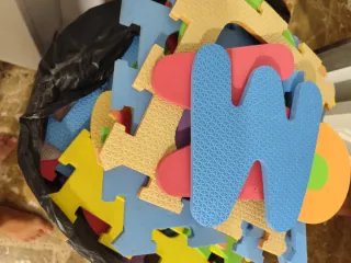 Suelo de goma puzzle infantil