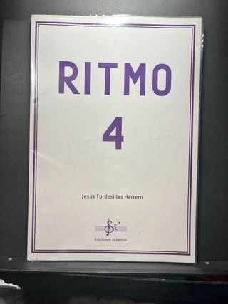 Libro Ritmo 4 Conservatorio Jesús Tordesillas.

