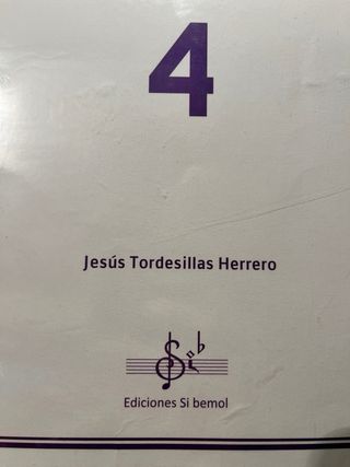 Libro Ritmo 4 Conservatorio Jesús Tordesillas.
