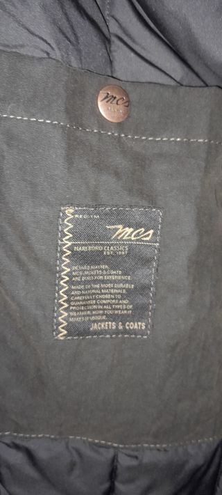 Cappotto Marlboro Classics Marrone Uomo