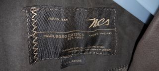 Cappotto Marlboro Classics Marrone Uomo