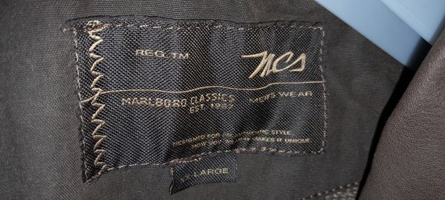 Cappotto Marlboro Classics Marrone Uomo