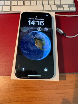 iPhone 14 128GB Negro
perfecto estado 86% bateria