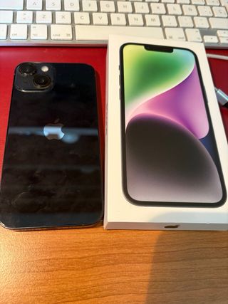 iPhone 14 128GB Negro
perfecto estado 86% bateria
