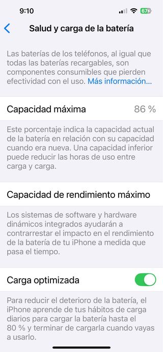 iPhone 14 128GB Negro
perfecto estado 86% bateria