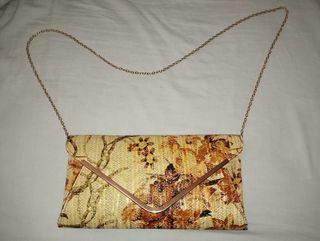 Bolso de fiesta tonos marrones 