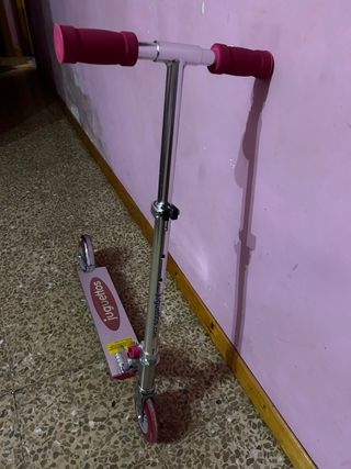 Patinete infantil rosa Juguettos