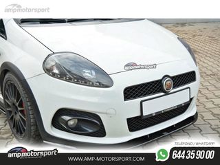 SPOILER DELANTERO DESCATALOGADO FIAT GRANDE PUNTO ABARTH NEGRO BRILLO