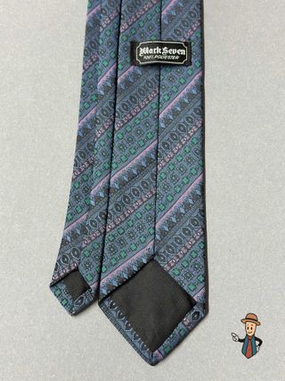 Corbata Mark Seven Diseño Geométrico