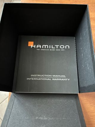 Orologio Hamilton Nero Nuovo