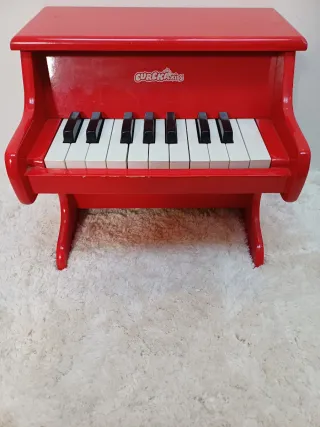 Piano Infantil Rojo