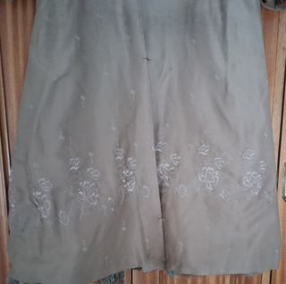 Abrigo de piel mujer beige y marrón