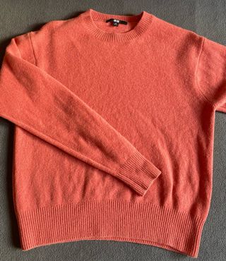 Jersey Uniqlo Lana Rosa Talla XS