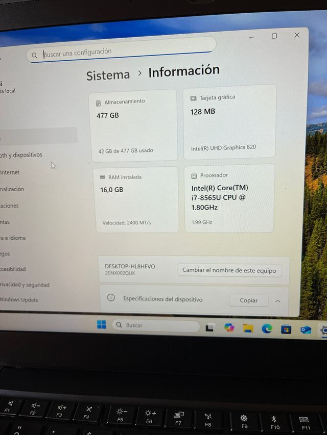 Lenovo Thinkpad T490s i7
