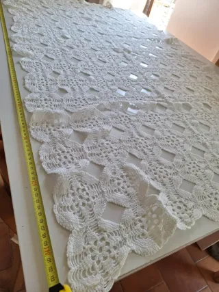 Set 4 centrini all'uncinetto