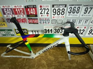 Cuadro S-Works SL7 y ruedas ROVAL CL 50