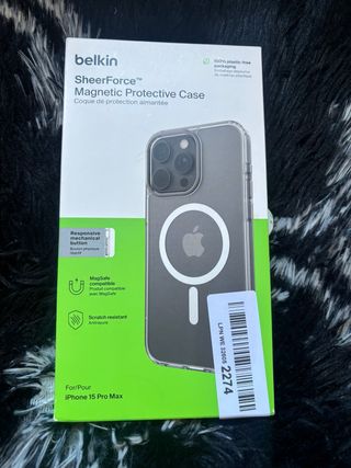 Funda Belkin SheerForce iPhone 15 Pro Max
