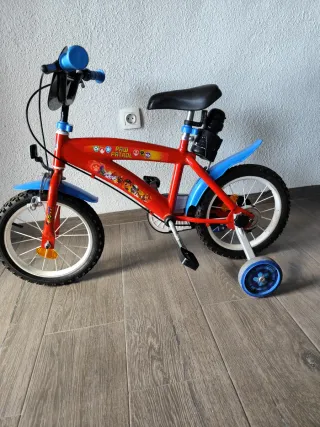 Bicicleta infantil Paw Patrol 14 pulgadas