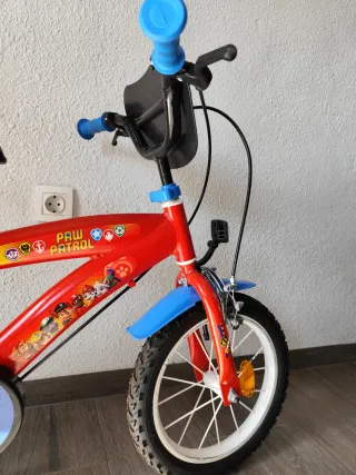 Bicicleta infantil Paw Patrol 14 pulgadas