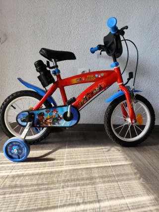 Bicicleta infantil Paw Patrol 14 pulgadas