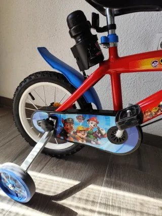 Bicicleta infantil Paw Patrol 14 pulgadas