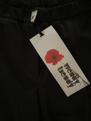 Pantalón baggy Wendy trendy negro