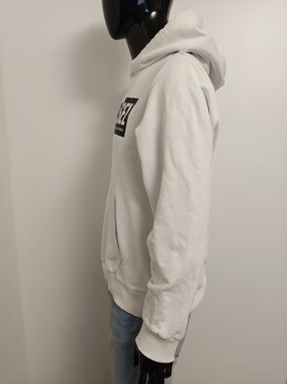 Sudadera Diesel Blanca Logo