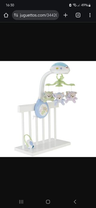 Proyector Estrellas Fisher-Price cuna