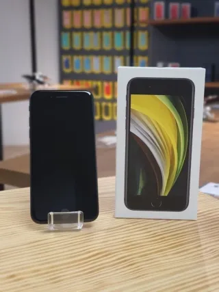 IPHONE SE 2020 128GB NEGRO 100% BATERIA -.-.