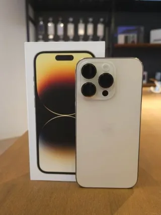 IPHONE 14 PRO 256GB DORADO 100% BATERIA