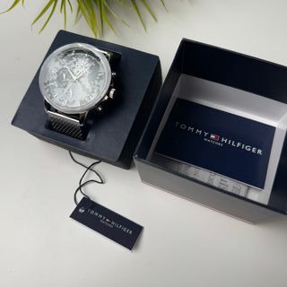 Reloj Tommy Hilfiger Verde y Plateado