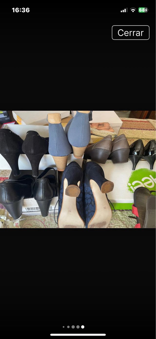 Un sacco di scarpe varie