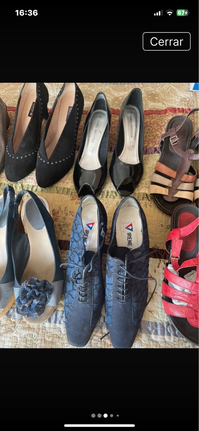 Un sacco di scarpe varie