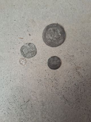 3 Monedas Antiguas Plata Españolas