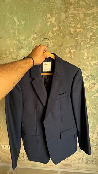 Chaqueta Sandro Azul Marino