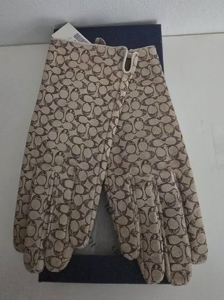 GUANTES MARCA COACH.TALLA M. CON ETIQUETA