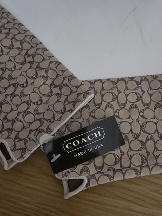 GUANTES MARCA COACH.TALLA M. CON ETIQUETA