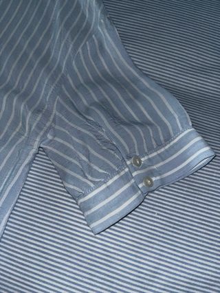 Blusa Zara Rayas Azul y Blanco