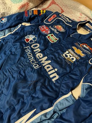 Mono Nascar Signed Dale Earnhardt Jr Richard Petty