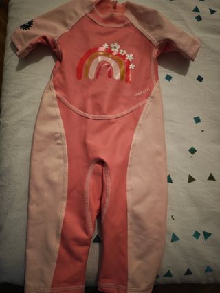 Neopreno Bebé Niños Rosa UPF50+
Talla 12 meses