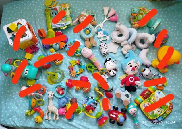 Lote Juguetes Bebé