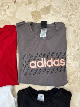 Pack 4 Camisetas Adidas Streetwear