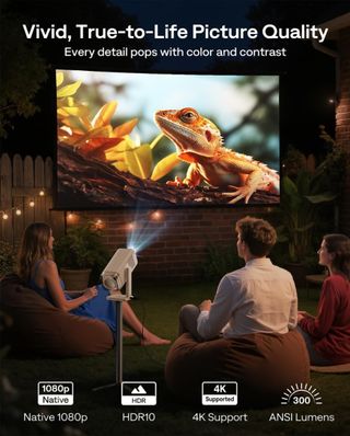 Proyector Portátil Aurzen Boom Air 4K GoogleTV
