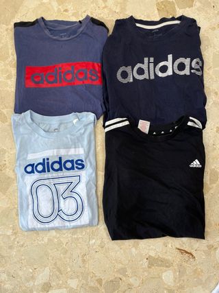 Pack 4 Camisetas Adidas Originales