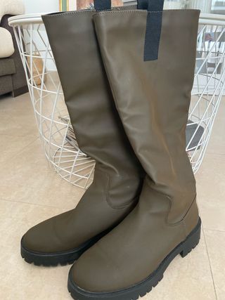 Botas altas verdes